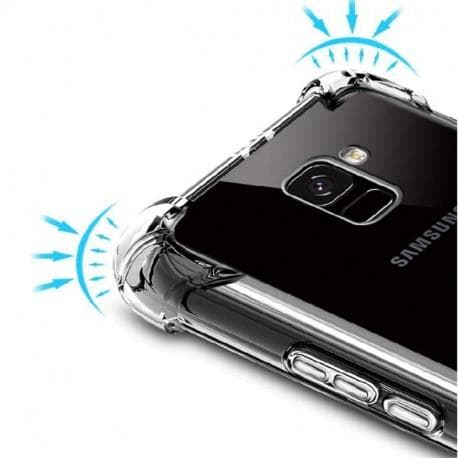 Samsung A8 2018 stødabsorberende silikone Shell Shockr