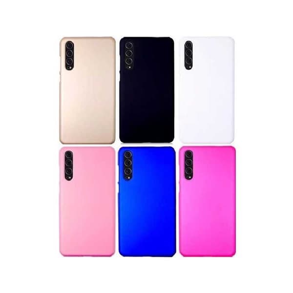 Huawei P20 Ultratynn gummibelagt Matt svart deksel Svart