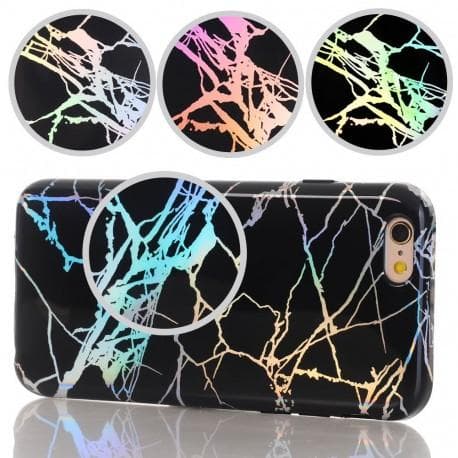 iPhone 6 / 6S Eksklusiv støtdempende Marble Shell Lazr