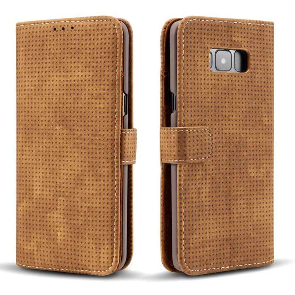 Elegant Retro-Fodral från LEMAN till Samsung Galaxy S8