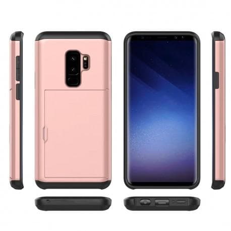 Samsung S9 Iskunkestävä kansikorttikotelo StreetWise