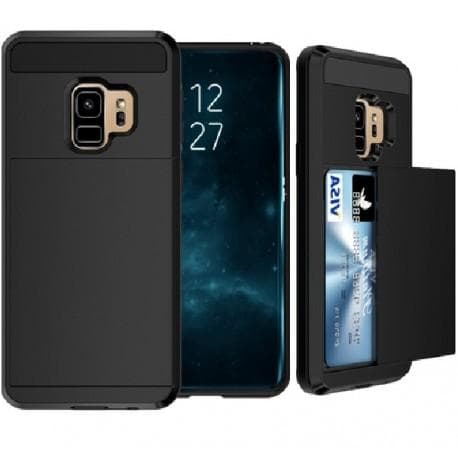 Samsung S9 Plus stødsikkert cover med kortrum