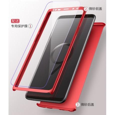 Samsung S9 | 360° 3in1 FullCover Shell inkl. Skærmbeskytter