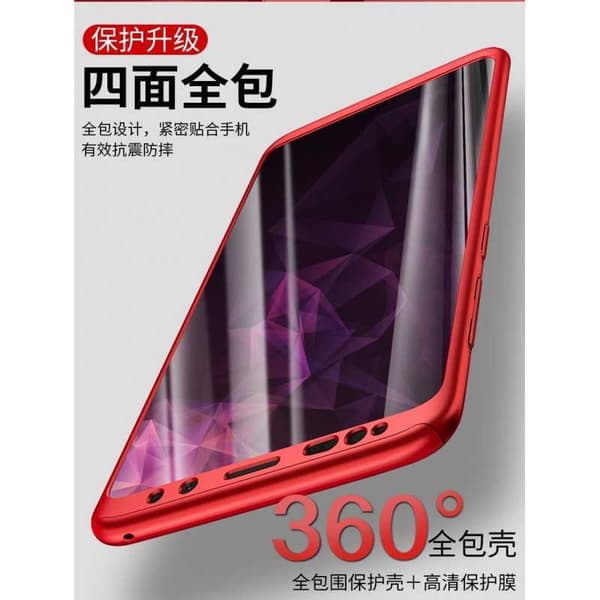 Samsung S9 Plus | 360° 3in1 FullCover Shell inkl. Skærmbeskytter