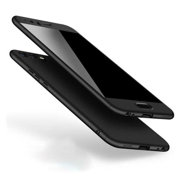 Huawei P20 Pro 360° 3in1 FullCover Skal + 0.26mm 9H Glas Svart