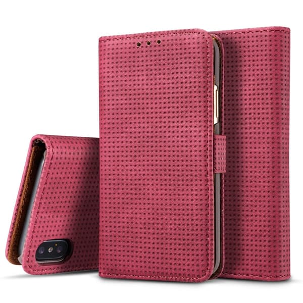 iPhone X/XS  - Smart Fodral i "Old Look" (PU-Läder)