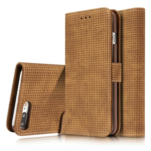 Genomtänkt Elegant Fodral i Retro-Design till iPhone 8 Plus