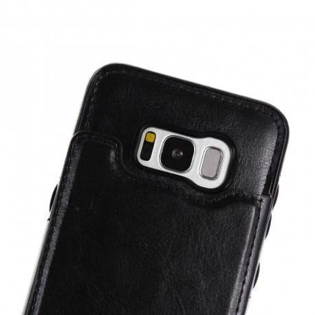 Samsung S8 Plus iskunkestävä kansikorttipidike 2-paikkainen Flippr