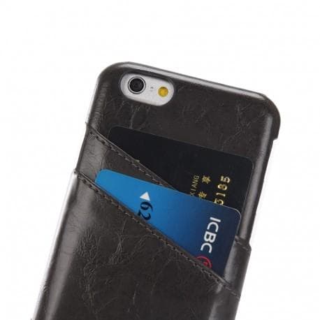 iPhone 7 Skal Korthållare Retro