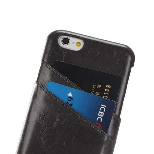 iPhone 7 Skal Korthållare Retro