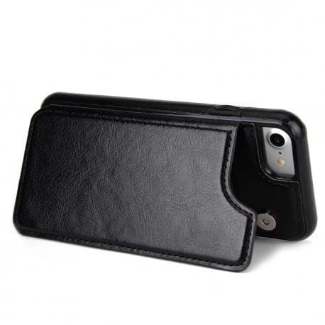 iPhone 7 Shockproof Cover Card Holder 3-SLOT Flippr