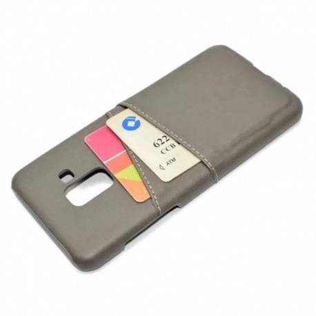 Samsung A8 2018 Skal Korthållare Retro V2