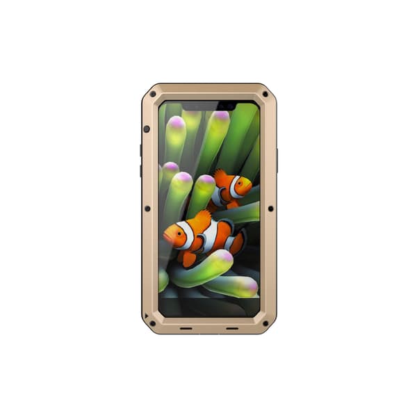 HEAVY DUTY Skyddsfodral i Aluminium för iPhone X/XS
