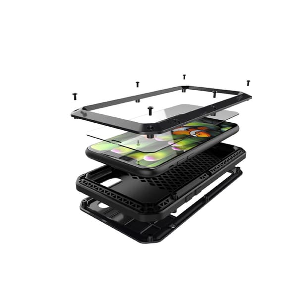Skyddsfodral i Aluminium för iPhone X/XS