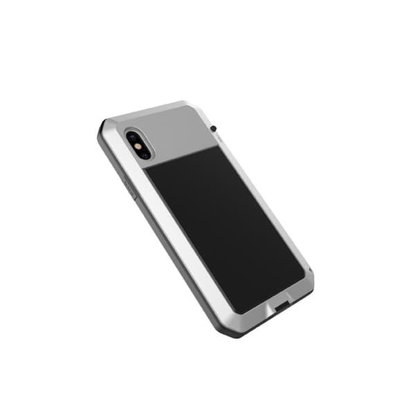 Skyddsfodral i Aluminium för iPhone X/XS Silver Silver