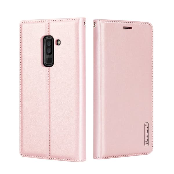 Elegant Fodral med Plånbok av Hanman - Samsung Galaxy A6 Plus