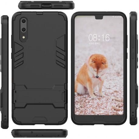 Huawei P20 Shockproof Cover med Kickstand ThinArmor