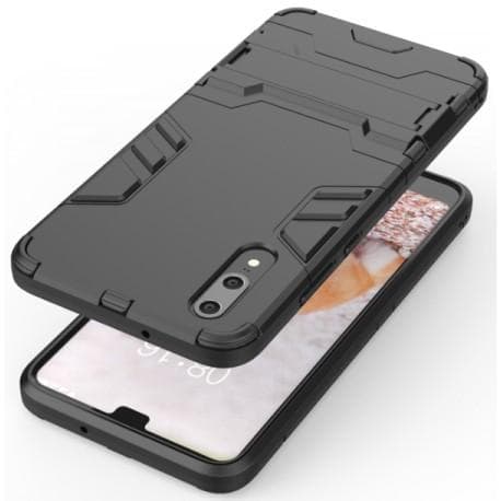 Huawei P20 Shockproof Cover med Kickstand ThinArmor