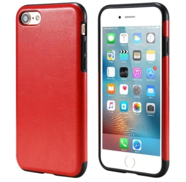 iPhone 8 Plus - Retro Smart l�der skal fr�n Crazy Horse