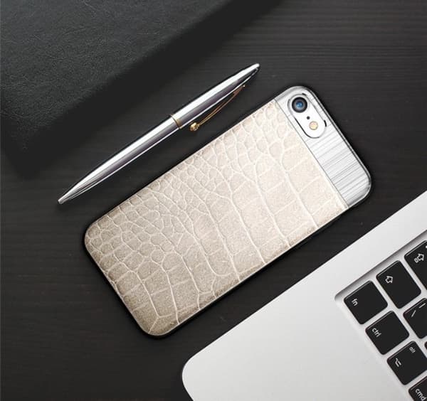 iPhone 8 Plus - Exklusivt Smart Smart skal från Croco-Serien