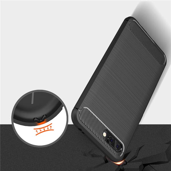 Stöttåligt Armor Carbon TPU-skal Honor 10