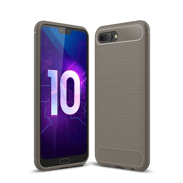Stöttåligt Armor Carbon TPU-skal Honor 10 grå