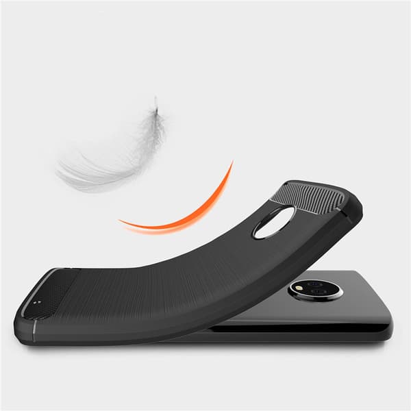 Stöttåligt Armor Carbon TPU-skal Moto G6 Plus