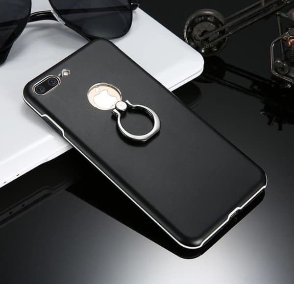 Smart Elegant iPhone 8 Plus skal med ringhållare KISSCASE