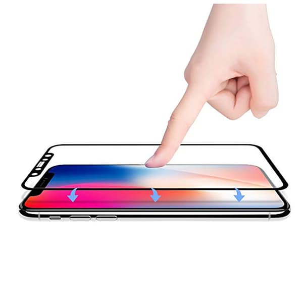 iPhone X - MyGuard Skärmskydd av Carbonmodell (HD)