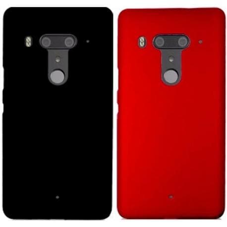 HTC U12 Plus ultraohut kuminen mattamusta kansi
