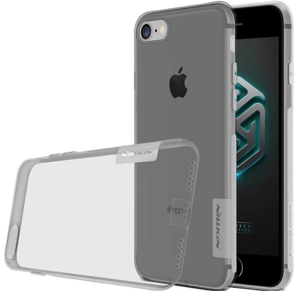 Elegant Stilrent Skal Nillkin Original för iPhone 8 Plus Svart
