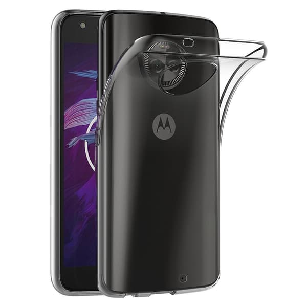 Transparent Silikon TPU-Skal till Moto X4