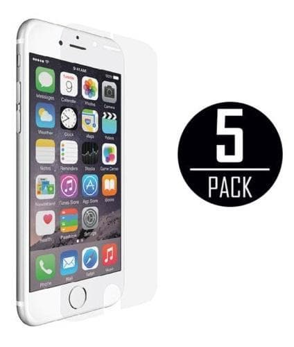 5st Skärmskydd till Iphone 6/6s Plus 5.5" + Putsduk