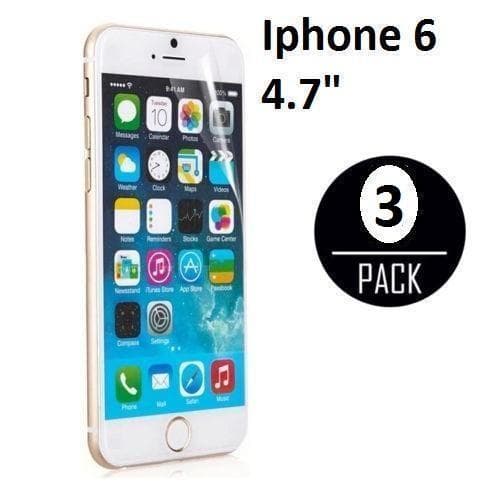 3st Skärmskydd till Iphone 6 / 6s + Putsduk