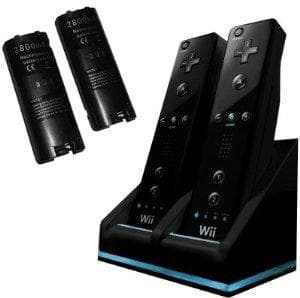 Kompatibelt med Wii Laddningsställ Bluelight Laddningsstation