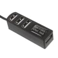 Miniatyrbild 4 av 6: 4 Ports USB 3.1 Typ C Hubb High Speed Hub SVART