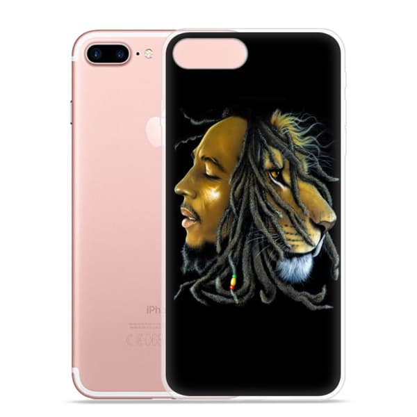 iPhone 7 Plus TPU Skal - Bob Marley
