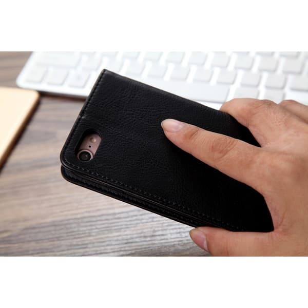 CMAI2 Litchi plånboksfodral till iPhone 7 / 8 / SE (2020)