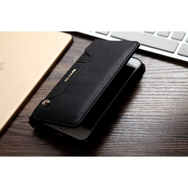 CMAI2 Litchi plånboksfodral till iPhone 7 / 8 / SE (2020)