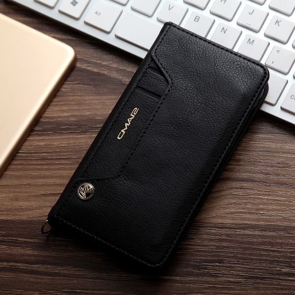 CMAI2 Litchi plånboksfodral till iPhone 7 / 8 / SE (2020)