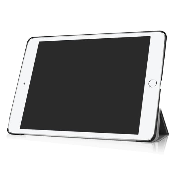 iPad 9.7" (2017 / 2018) Slim fit tri-fold fodral - Svart
