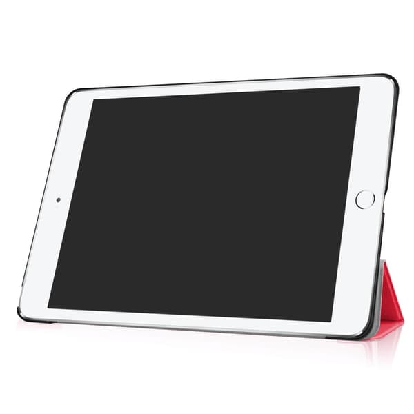 iPad 9.7" (2017 / 2018) Slim fit tri-fold fodral - Röd