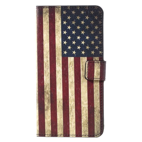 Samsung Galaxy S8 Plus - Lommebok-deksel - Amerikansk Flagg