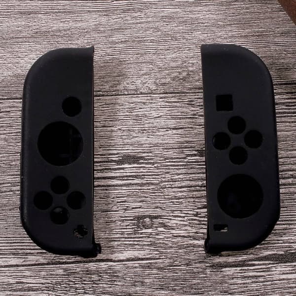 Mjukt silikonskal kompatibelt med Nintendo Switch - Svart