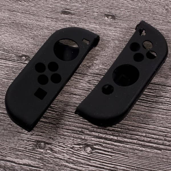 Mjukt silikonskal kompatibelt med Nintendo Switch - Svart