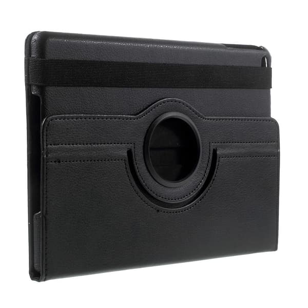 360 graders roterende etui til iPad 9.7 (2018) /9.7 (2017) /Air 2/Air - Sort