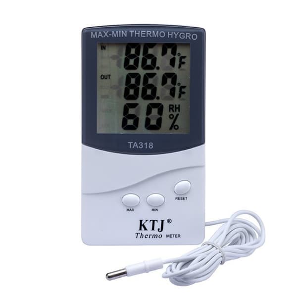 Inomhus & utomhus Termometer Hygrometer TA318