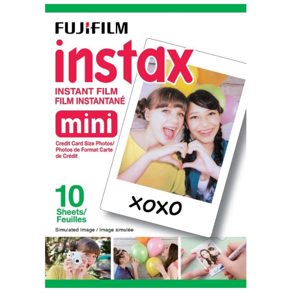 20 st Vit FUJIFILM Instax Mini Instant Film 5,4 x 8,6 cm