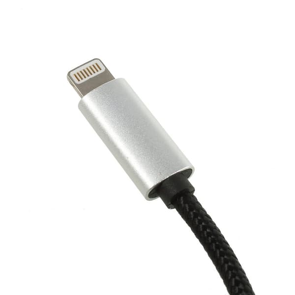 iPhone 7 3,5 mm-adapter 2 i 1 laddning & hörlurar IOS 11.0.2 - Svart