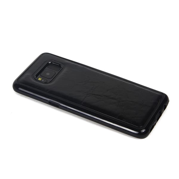 Samsung Galaxy S8 - 2 i1  plånboksfodral / Skal - Svart